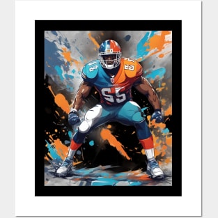 Huddle American Football Posters and Art